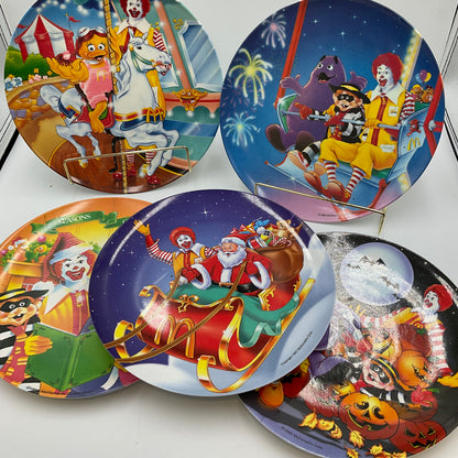 McDonald’s Collector’s Plates Set of 5