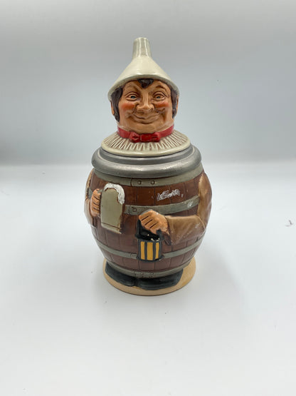 Character Stein Reinhold Merkelbach West Germany Barrel Man