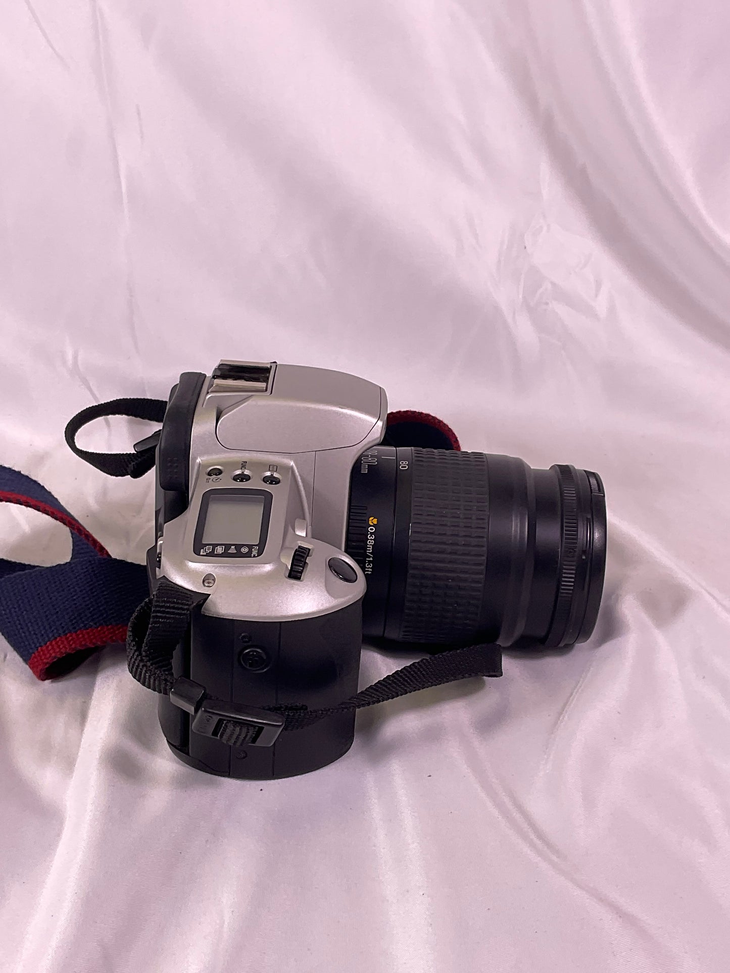 RebelG Canon Camera with Manual For Parts Back Flap Not Closing