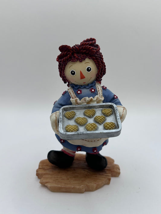 Raggedy Ann & Andy “Life is What You Make It” Vintage Enesco Figurine