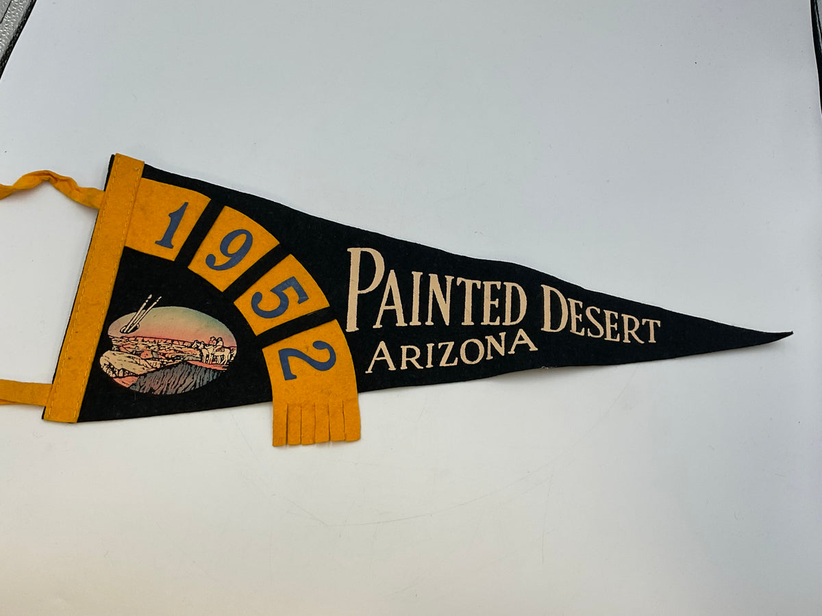 Vintage Souvenir & Collegiate Felt Pennant Banners