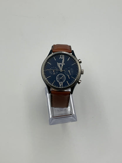 Fossil Fenmore Multi Function Quartz Watch New Battery Working Condition