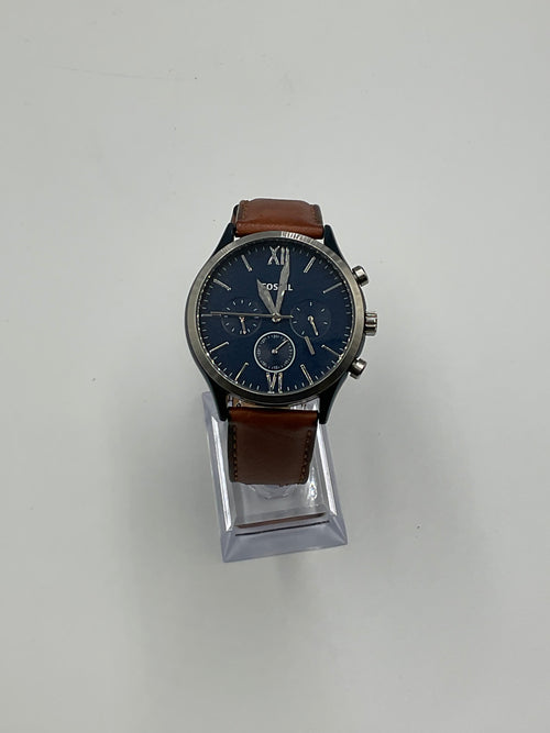 Fossil Fenmore Multi Function Quartz Watch New Battery Working Condition