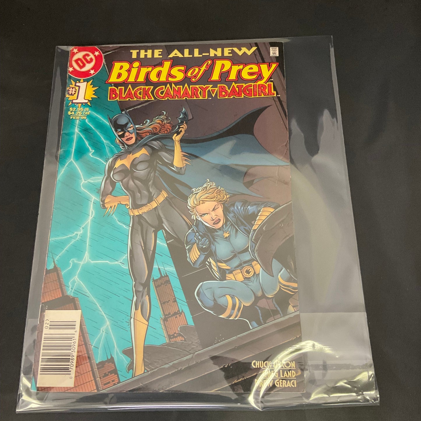 Vintage DC Comics The All-New Birds Of Prey Black Canary- Batgirl #1 1998