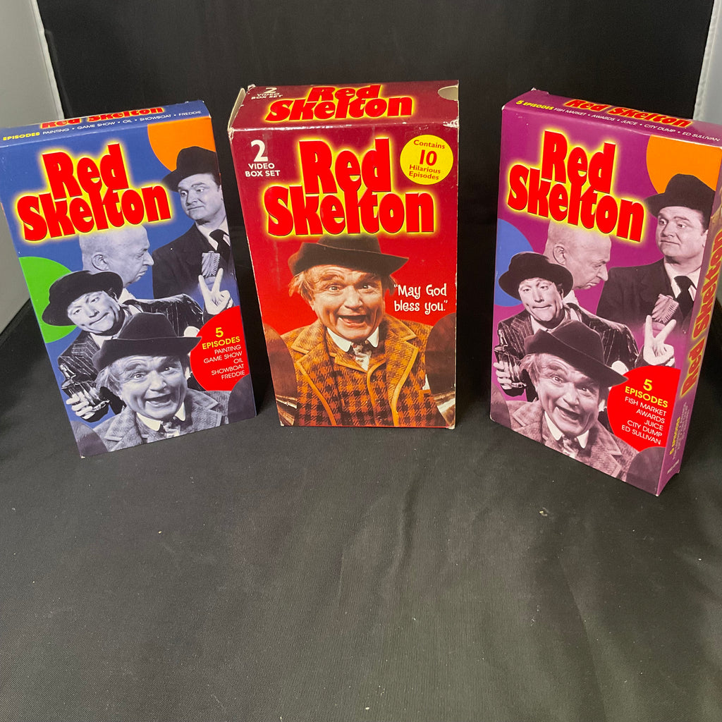 Red Skelton 2 Video Box Set VHS Tapes