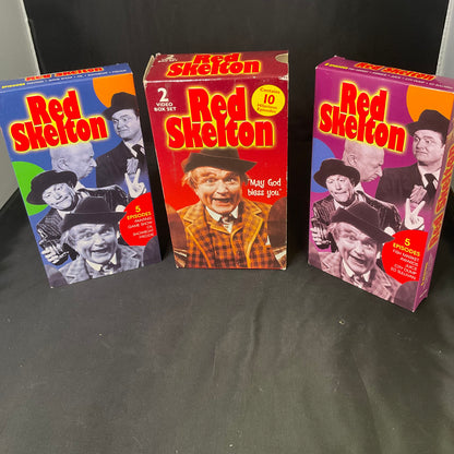 Red Skelton 2 Video Box Set VHS Tapes
