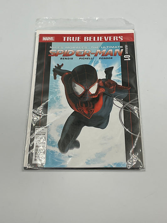 Miles Morales Ultimate Spider-Man #1 2019 Marvel True Believers Comic Book