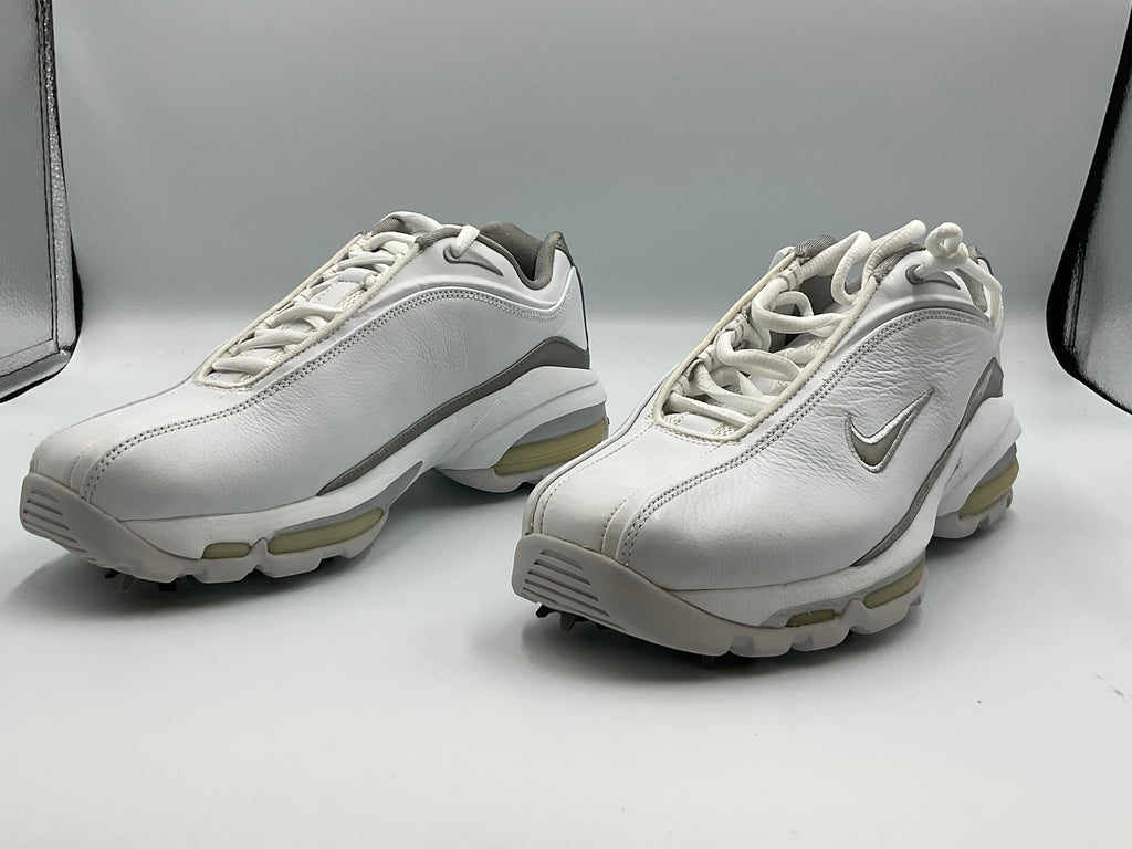 Nike WMNS Air Max Sport Plus Golf Shoes 307428-101 White Metallic Silver