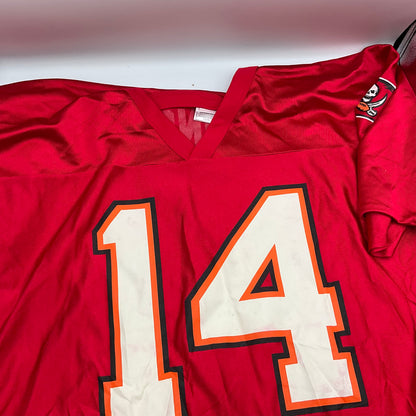 Tampa Bay Buccaneer’s #14 Brad Johnson Jersey Size Large