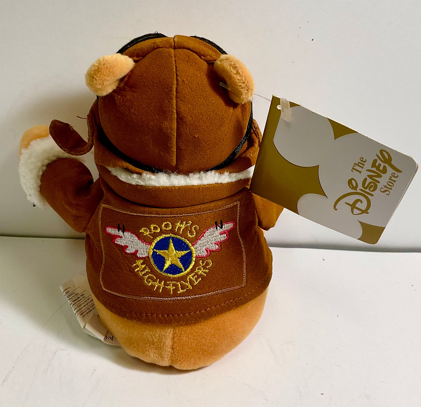 Winnie the Pooh Pilot Vintage Mini Beanbag Plush Disney Store Collectible