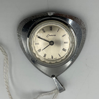 Endura Swiss Made Vintage Pendant Windup Watch