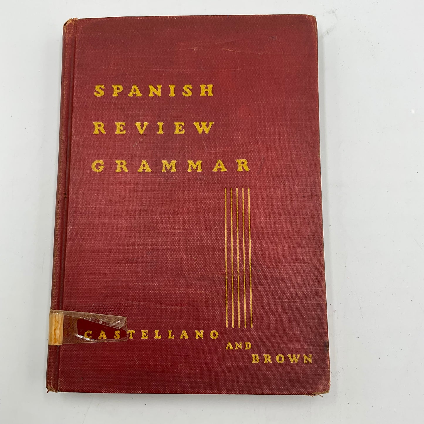 Castellano and Brown Spanish Review Grammer Hardcover Book