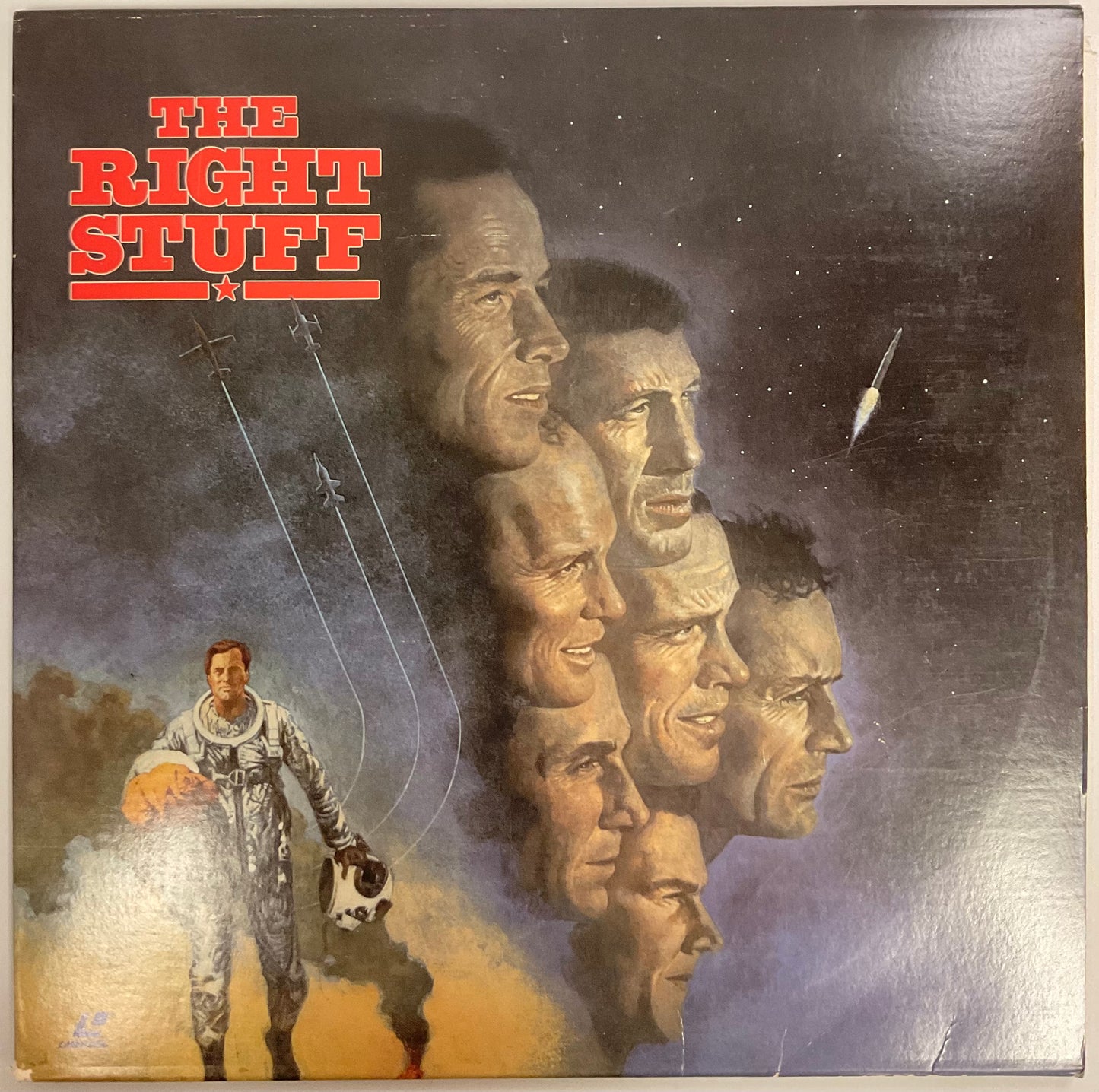 The Right Stuff Laser Disc Movie