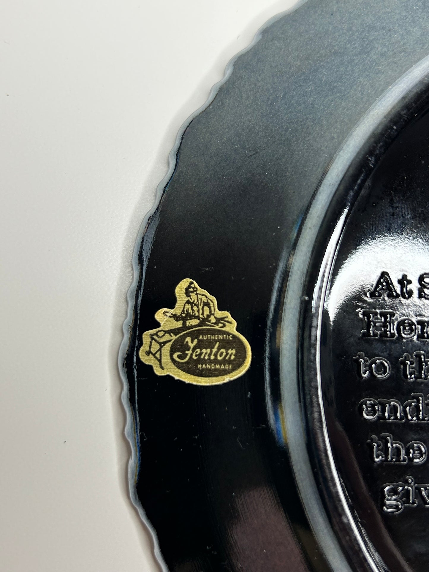 Fenton Carnival Glass 1975 Plate #6