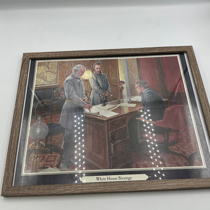 Limited Edition Print ‘White House Strategy”By Mort Kunstler