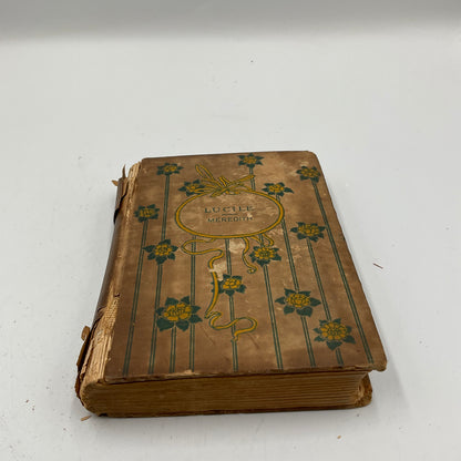 Vintage Edition Lucile By Owen Meredith Hard Cover Book