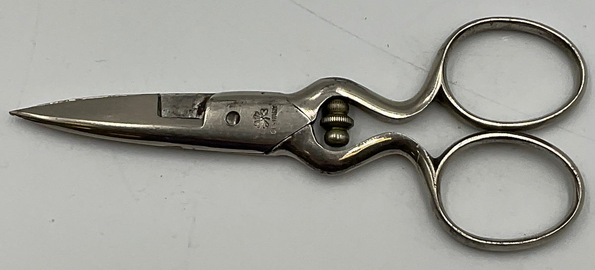 W.H. Morley & Sons Antique Button Hole Scissors Made In Germany