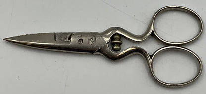 W.H. Morley & Sons Antique Button Hole Scissors Made In Germany
