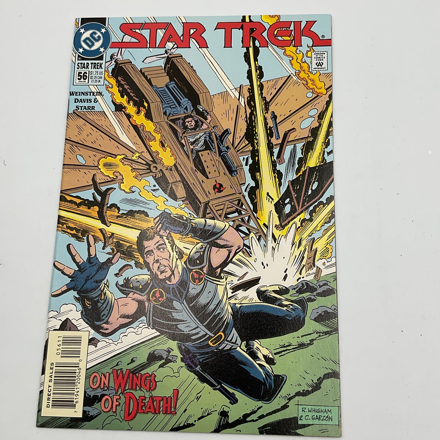Star Trek On The Wings of Death #56 Comic