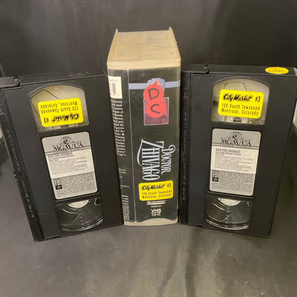 Doctor Zhivago 2 box Set VHS Tapes