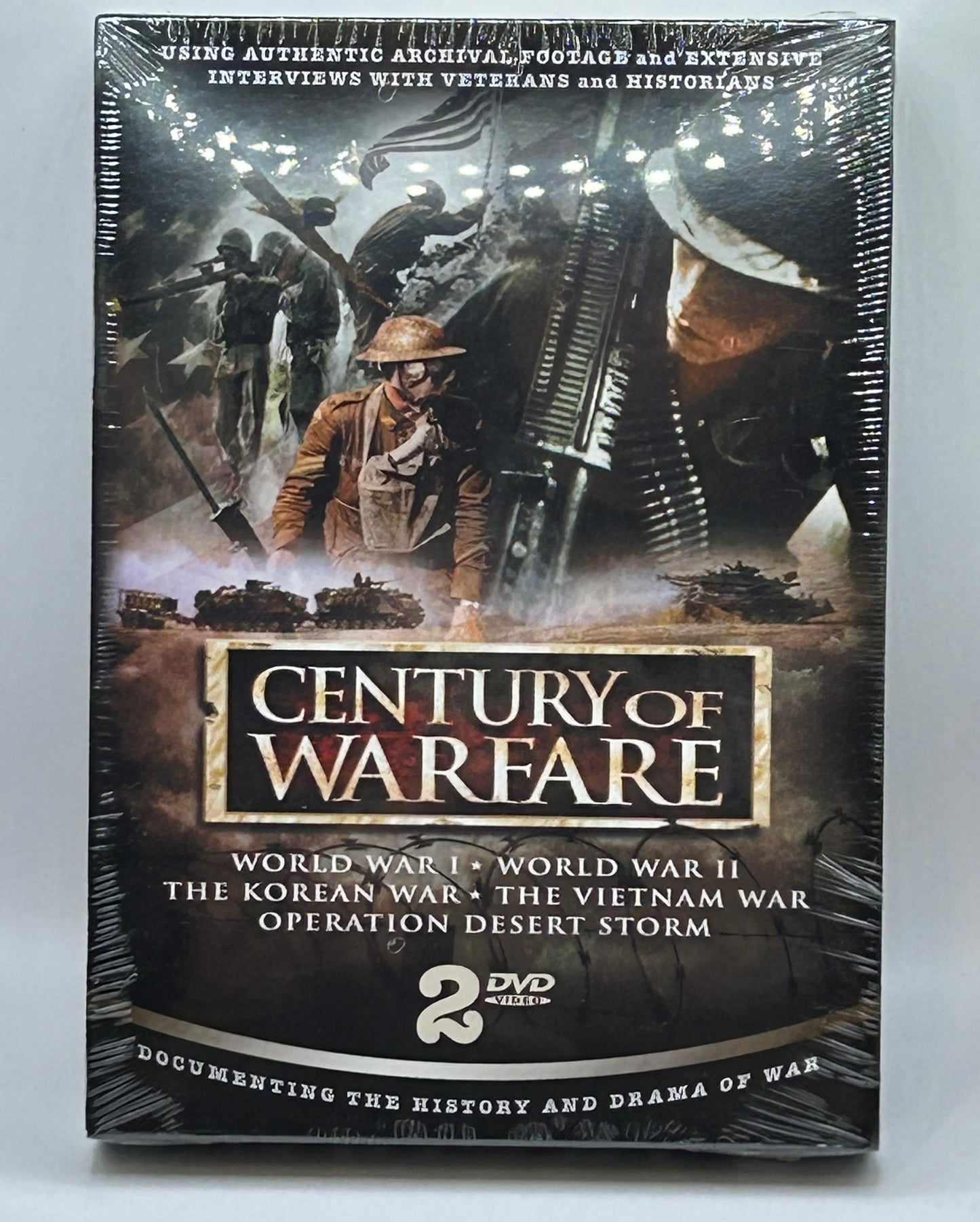 Century of Warfare 2-Disc DVD Box Set (2007) New Sealed