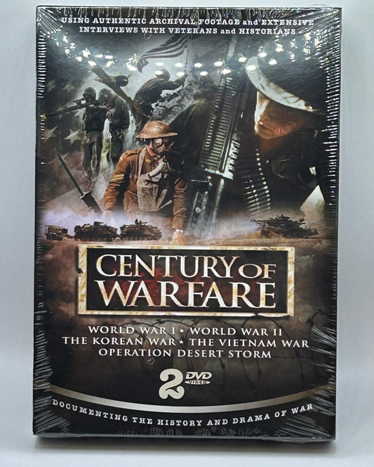 Century of Warfare 2-Disc DVD Box Set (2007) New Sealed