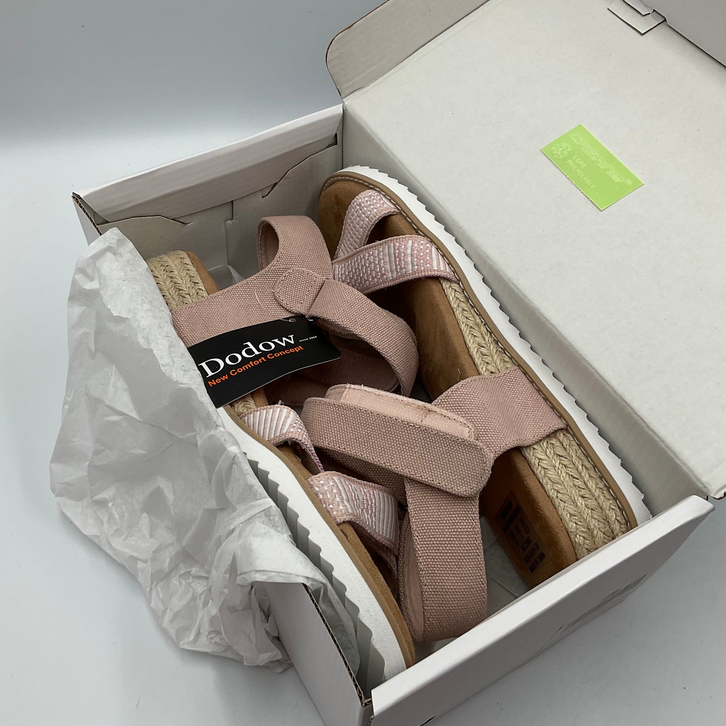 Dodow Women’s Sandals Pink Size 11 #2  NOT A DUPLICATE