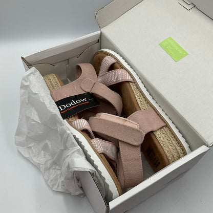 Dodow Women’s Sandals Pink Size 11 #2  NOT A DUPLICATE