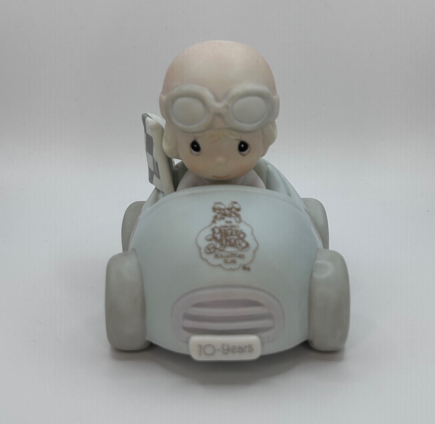 Precious Moments Vintage 1990 Members Only Figurine Ten Years And Still Going Strong