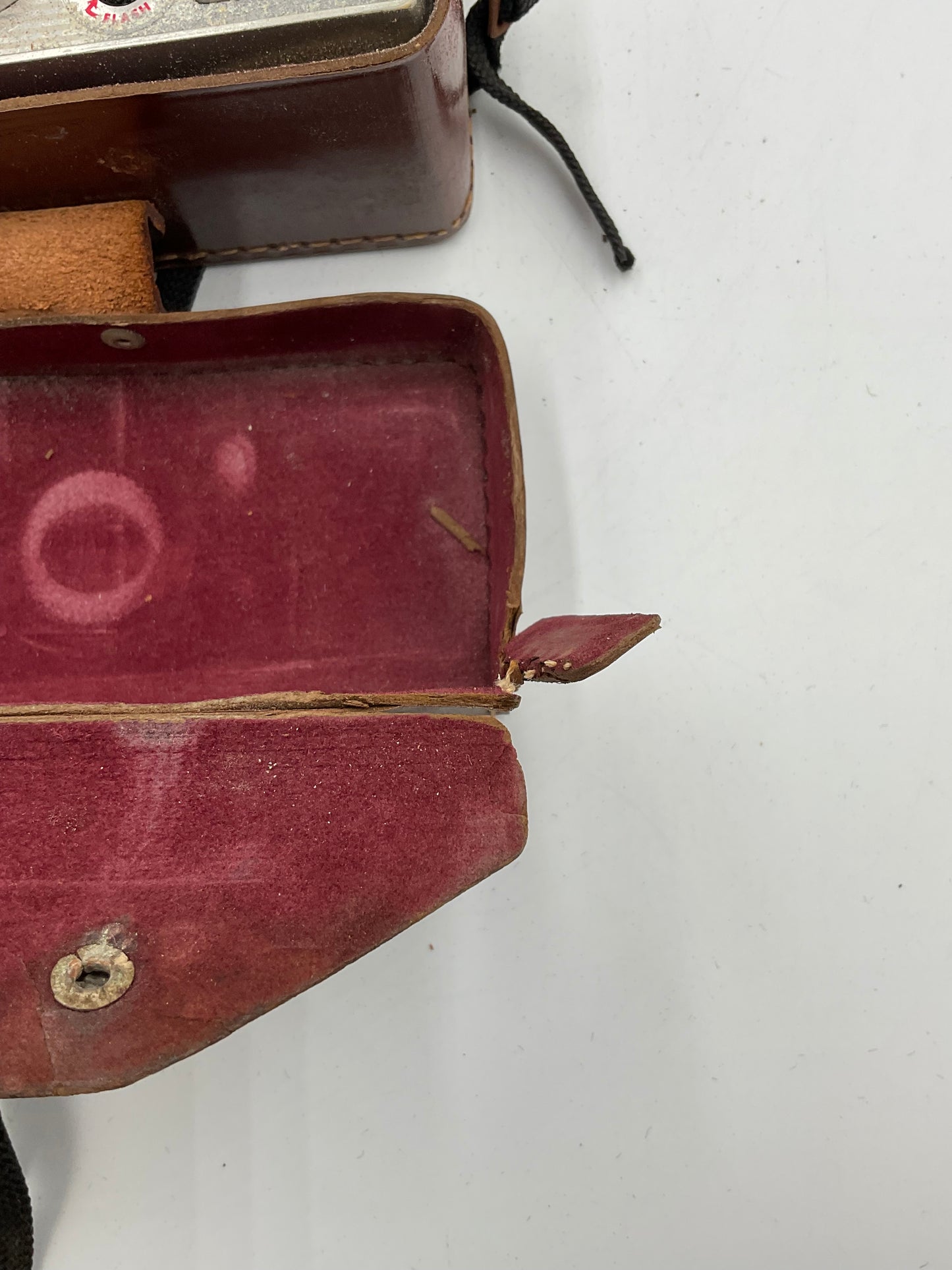 Vintage Kodak Brownie Super 27 Model Camera with case untested