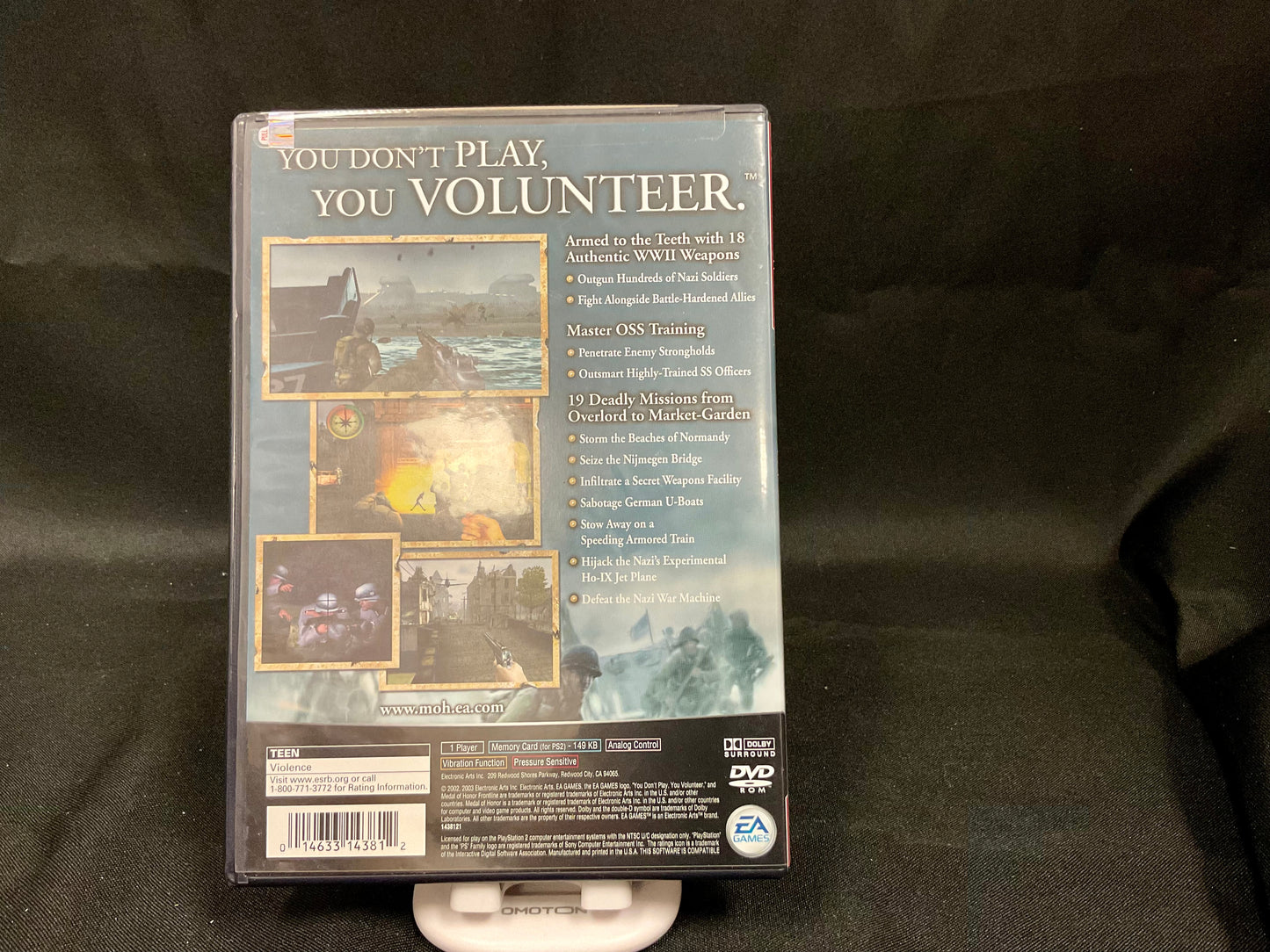 Medal of Honor Frontline PS2 Game EA Games UNSEALED UNTESTED