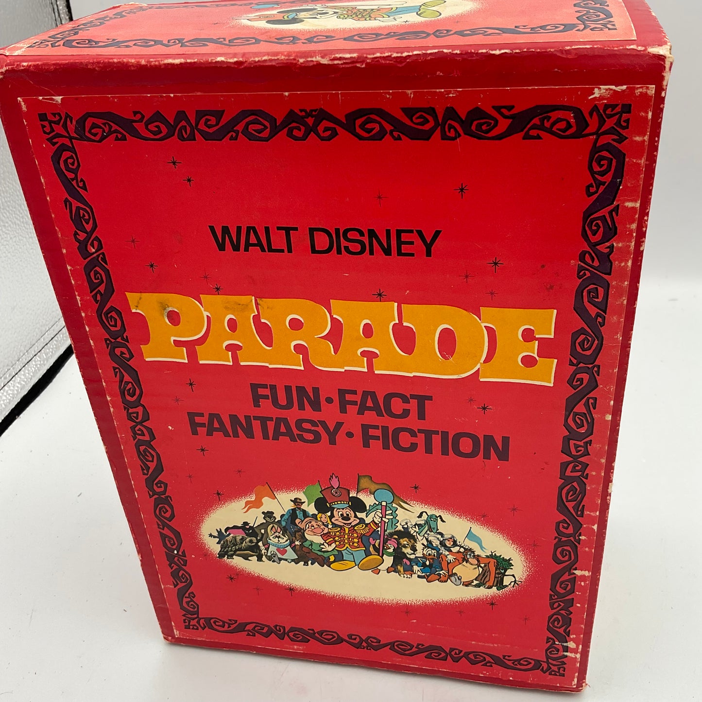 Walt Disney’s Parade set of 4 books Vintage 1970