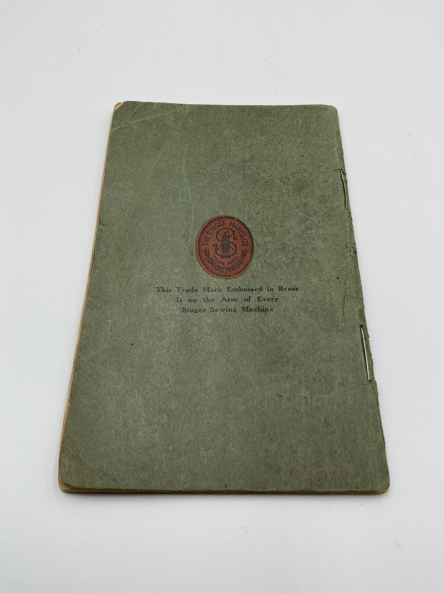 Antique 1915 Singer Sewing Machine Instructions Pamphlet