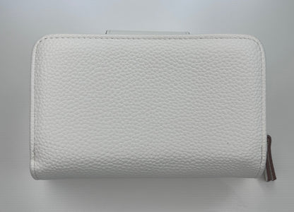 Nanette Lepore White Off White Cream Wallet Clutch New Unused No Box