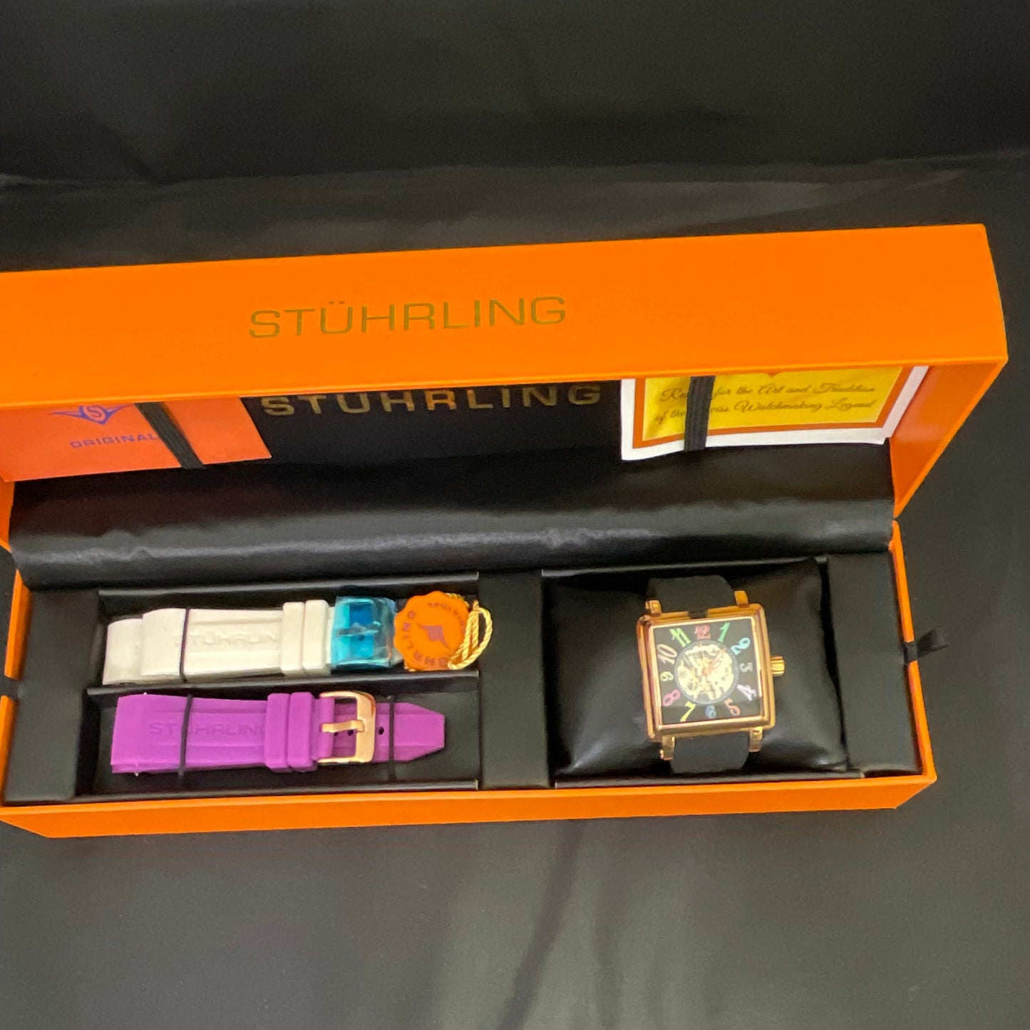 Stührling Lady Ozzie Sport 149GL Automatic 38mm Skeleton Watch