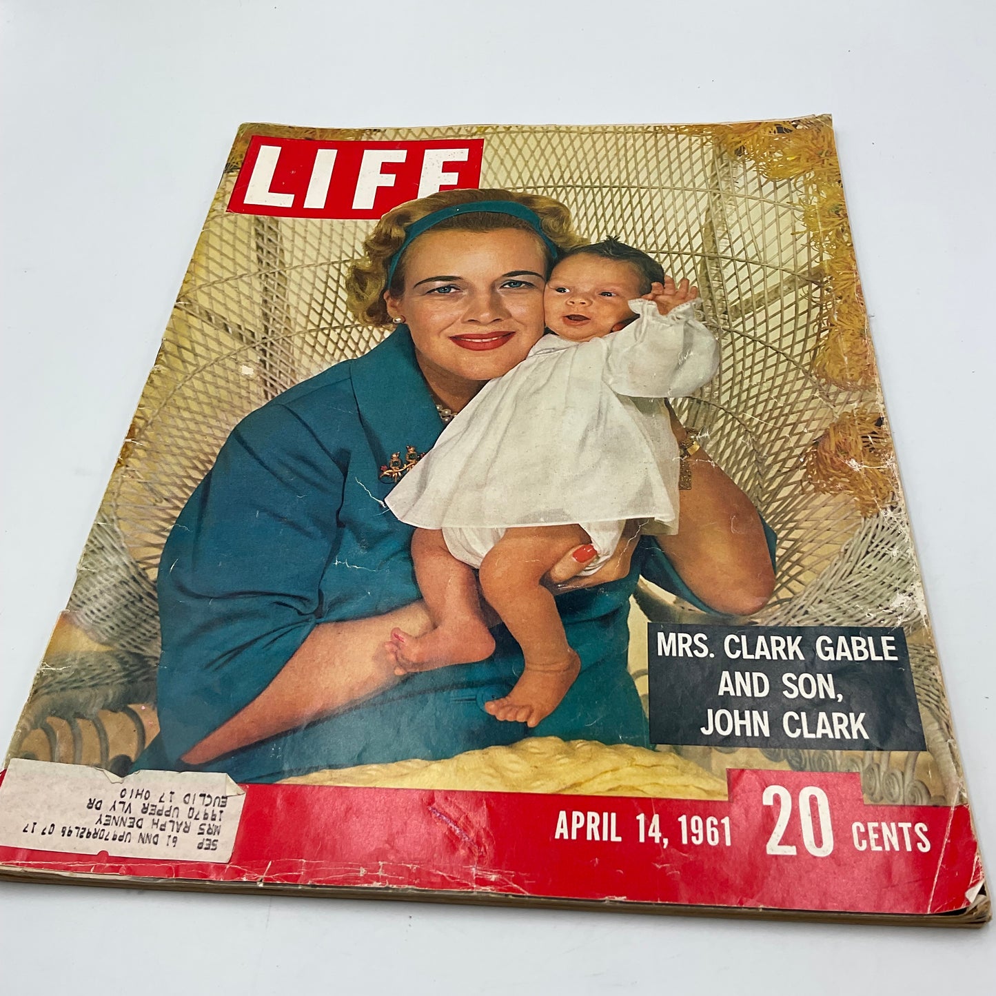 Life Mrs.Clark Gable and Son, John Clark