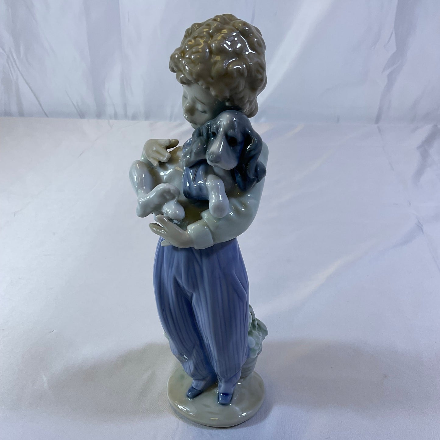 Lladro Collectors Society Edition Vintage 1989 My Buddy Boy With Dog Porcelain Figurine Handmade in Spain E20N