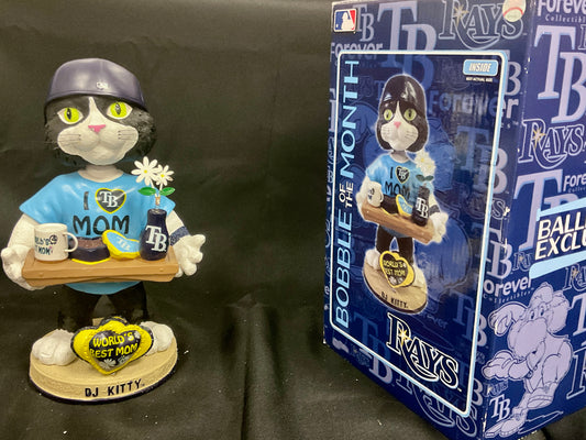 Mother's Day 2014 Limited Edition "Bobble of the Month" Collectible Bobblehead Featuring DJ Kitty The Mascot for the Tampa Bay Rays