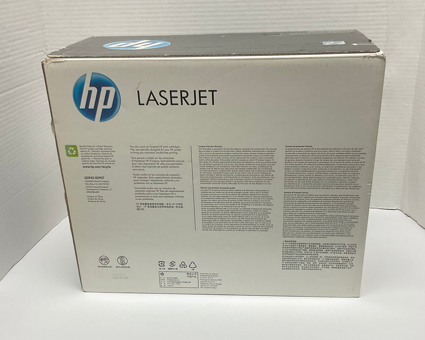 HP LaserJet Printer 42X Black High Yield Toner Cartridge Brand New in Original Box