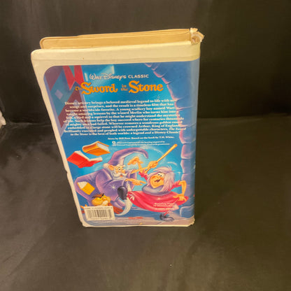 Walt Disney Black Diamond Classics The Sword in the Stone VHS Tape