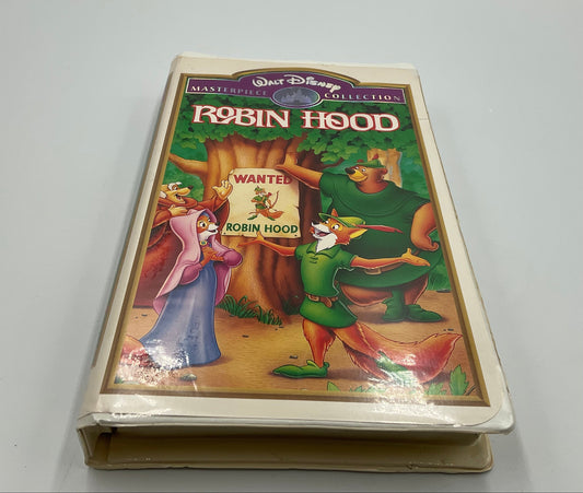 Walt Disney Masterpiece Collection Robin Hood Vintage VHS 1990