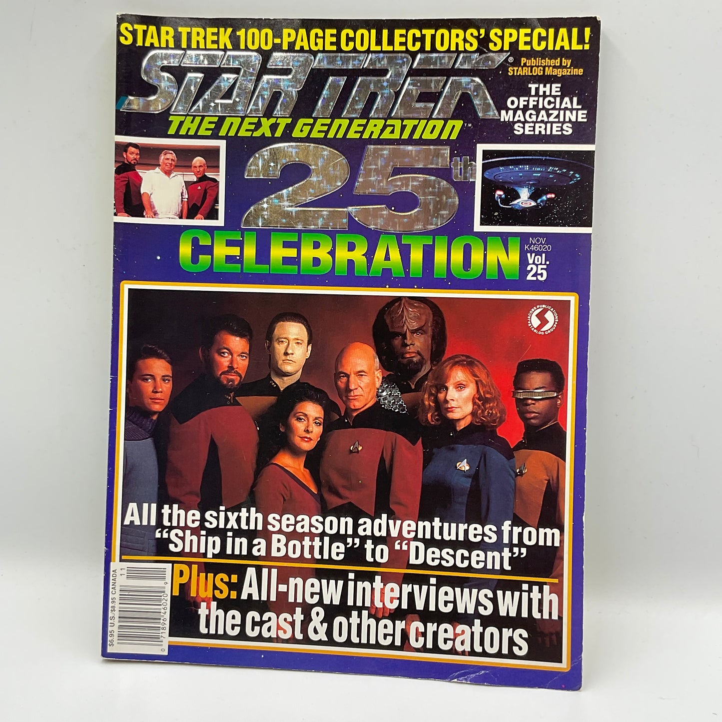 Star Trek The Next Generation 25th Celebration Magazine