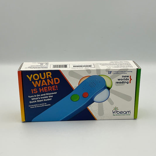 UNTESTED- KIBEAM Wand Handheld Reading Device- New in Box