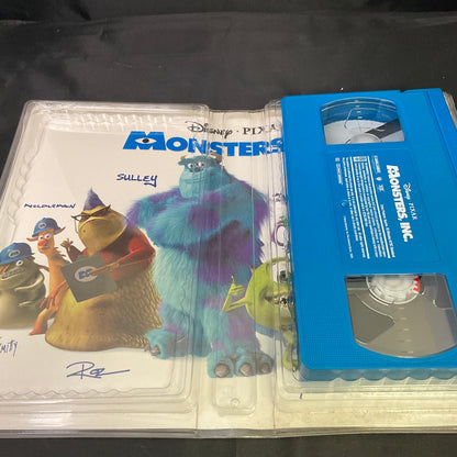 Disney Pixar Monsters Inc. VHS Tape