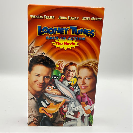 Looney Tunes Back in Action Vintage VHS Video Tape WB Movie Untested
