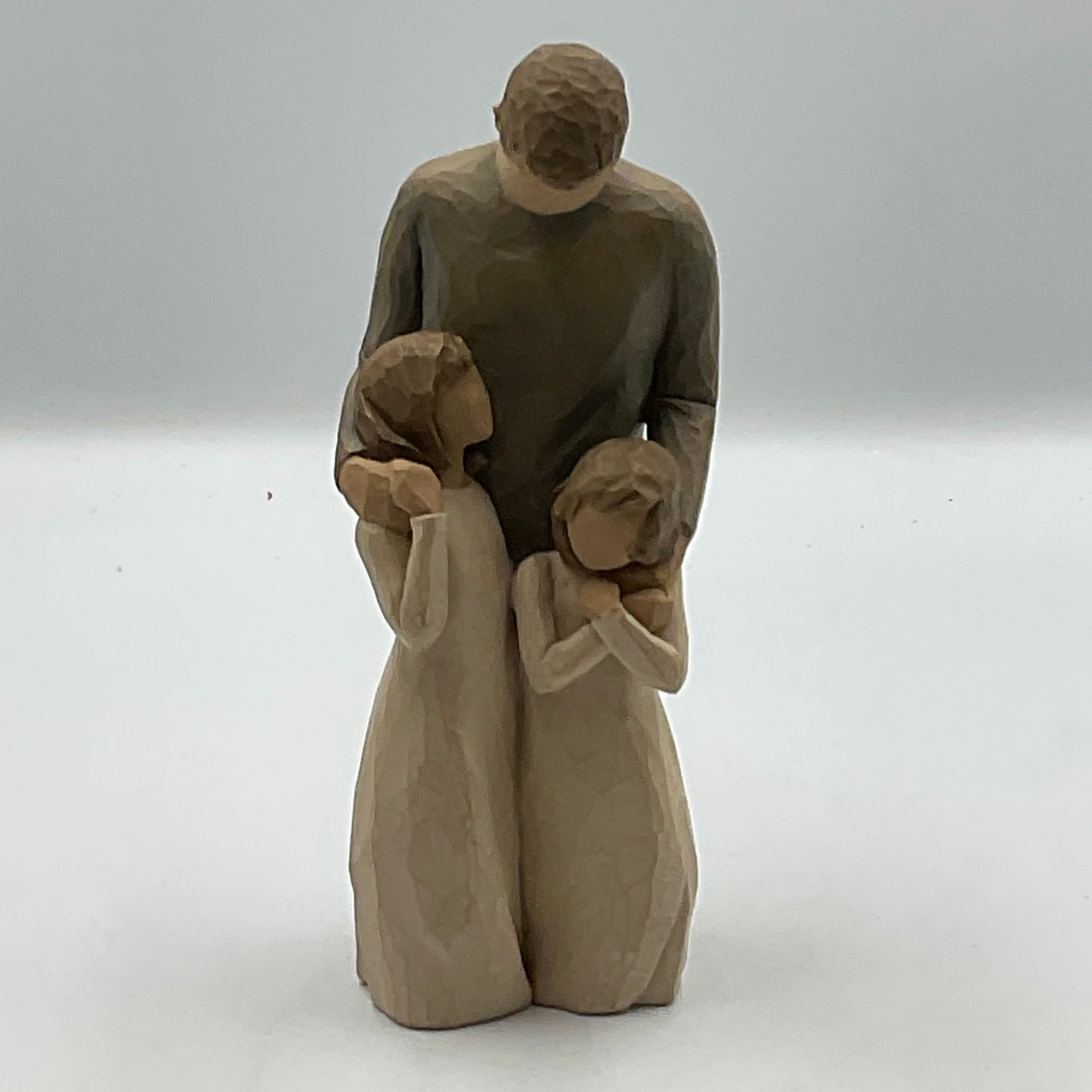 Willow Tree “My Girls” Sculpture of A Father and his Daughters