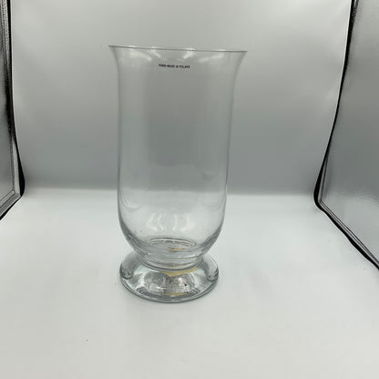 Glass Hurricane Vase