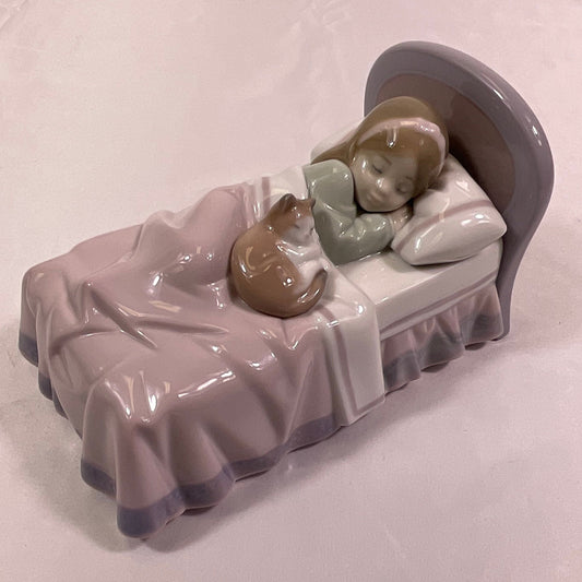 Cozy Companions Vintage 1997 Lladro Daisa Porcelain Figurine #6540 Handmade in Spain