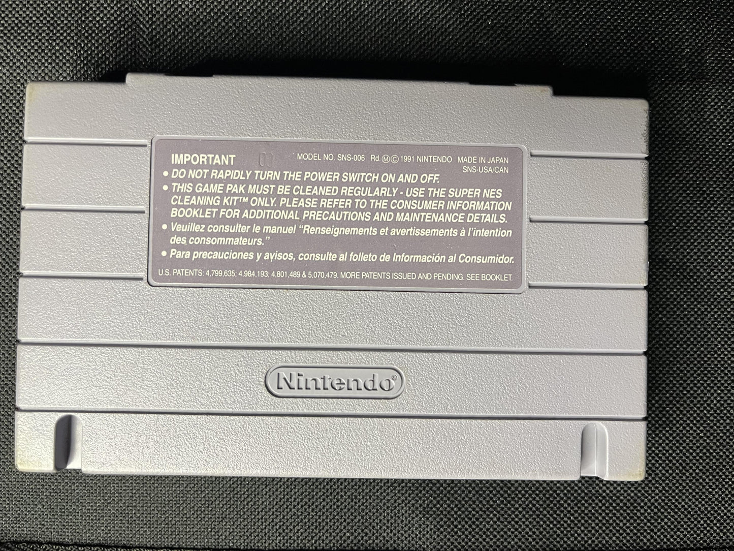 Top Gear Super Nintendo Game 1991