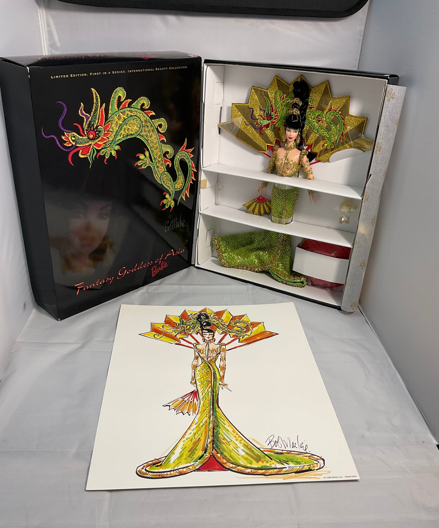 Fantasy Goddess Asia Barbie Doll Bob Mackie Limited Edition
